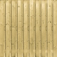 Tuinscherm geïmpregneerd vuren 180x180 cm 21-planks 103265